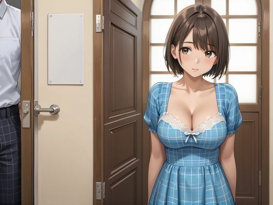 サンプル画像1:巨乳人妻を寝取った話(ナツピピ) [d_544686]