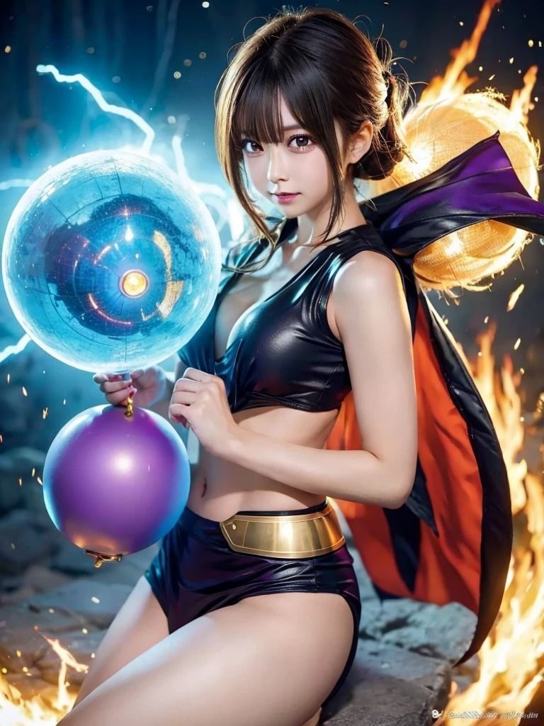 サンプル画像2:ドラゴンボール・カラフル・コスプレ:美女たちの冒険(夢幻出版3) [d_544727]