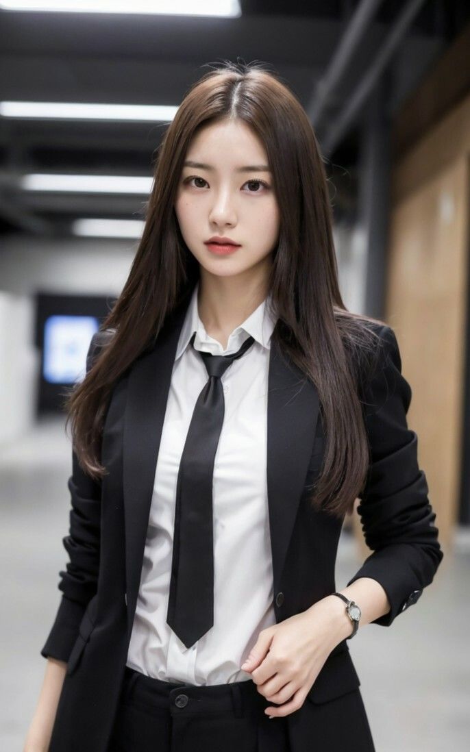 サンプル画像3:【美女名録】vol5.7  秘書の誘惑。冷たくても、惹かれてしまう。 199枚  【AIグラビア写真集】(AI美女制作参謀本部4課) [d_544787]