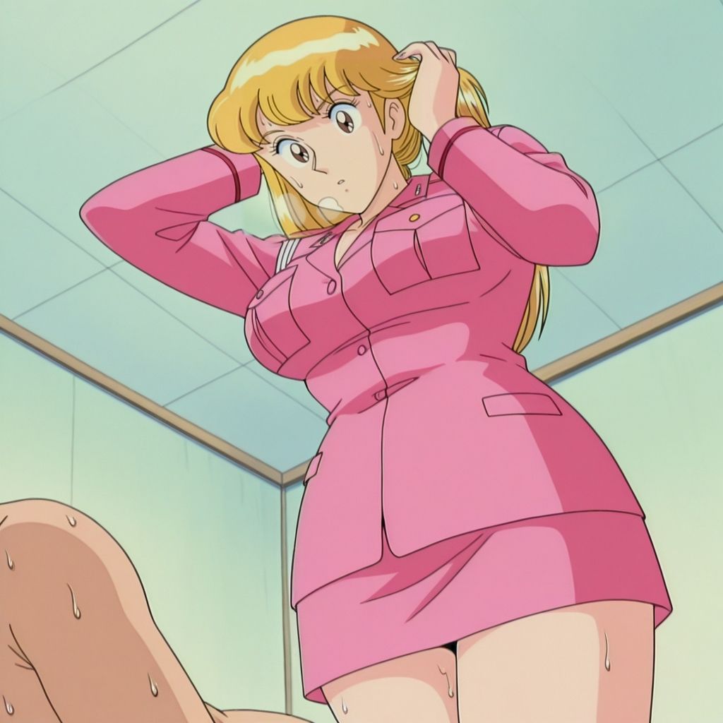 サンプル画像1:いつでもヌける！どスケベ派出所-秋本・カトリーヌ・麗子-(むさこた) [d_544833]