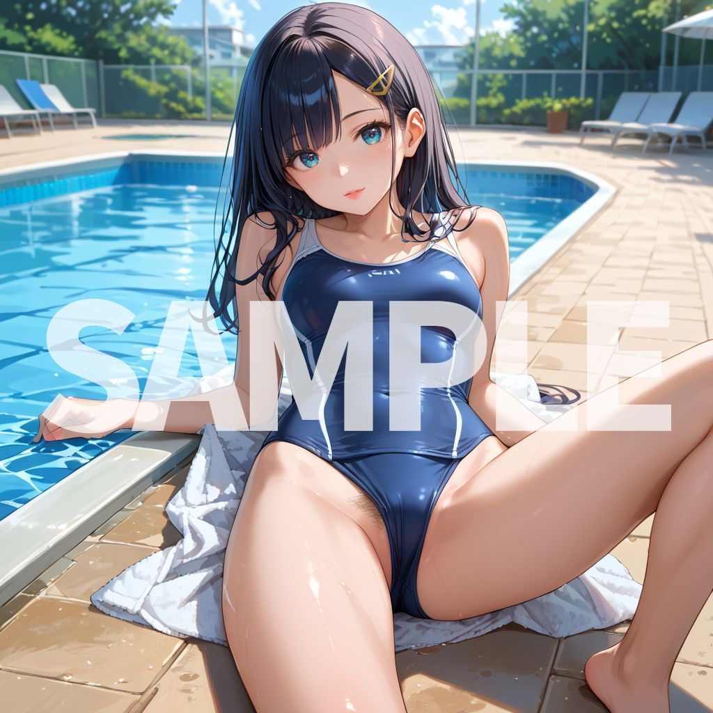 サンプル画像3:女子校生の部活動孕ませ水泳部編(2次元世界) [d_544872]