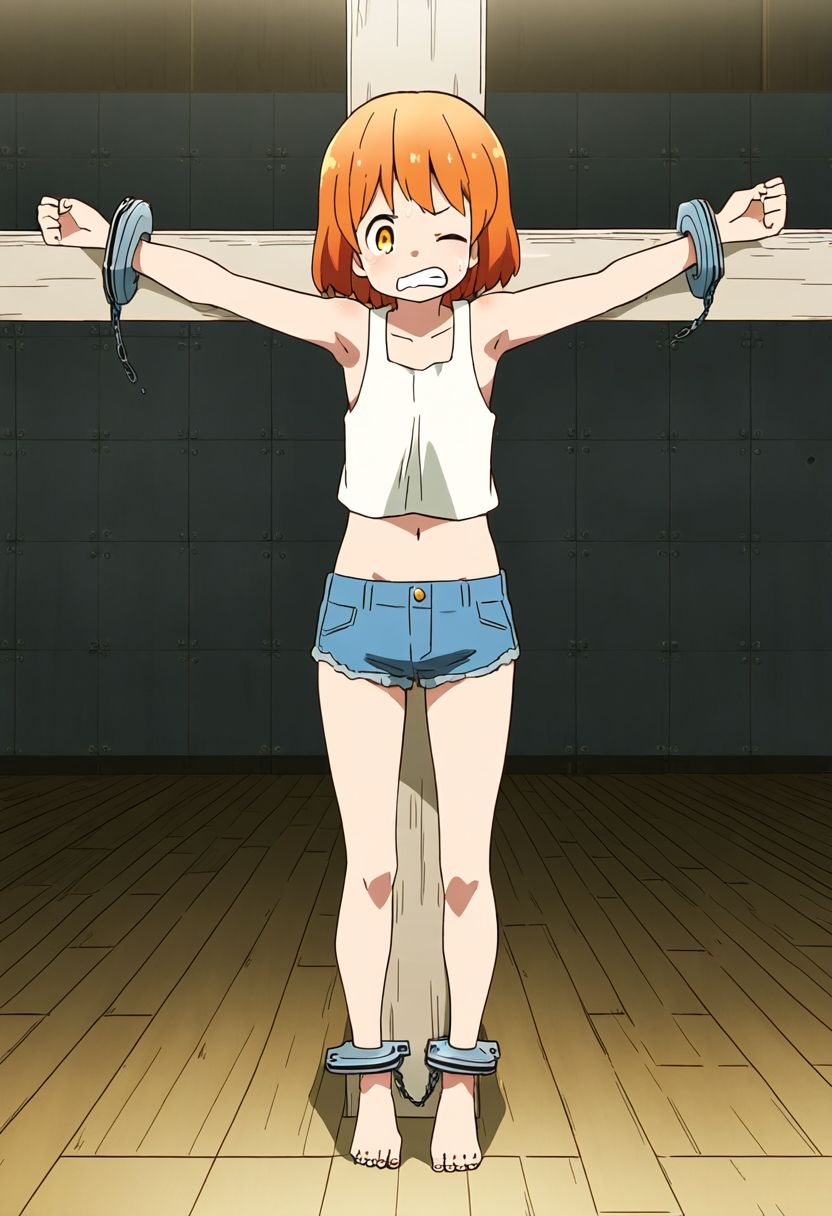 サンプル画像2:AI少女拘束絵巻5巻(眠らずの書庫) [d_544897]