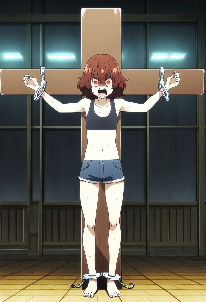 サンプル画像6:AI少女拘束絵巻5巻(眠らずの書庫) [d_544897]