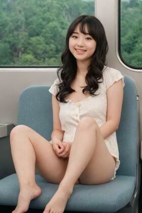 サンプル画像2:電車で楽しいお出掛け写真集(副業次郎) [d_544982]