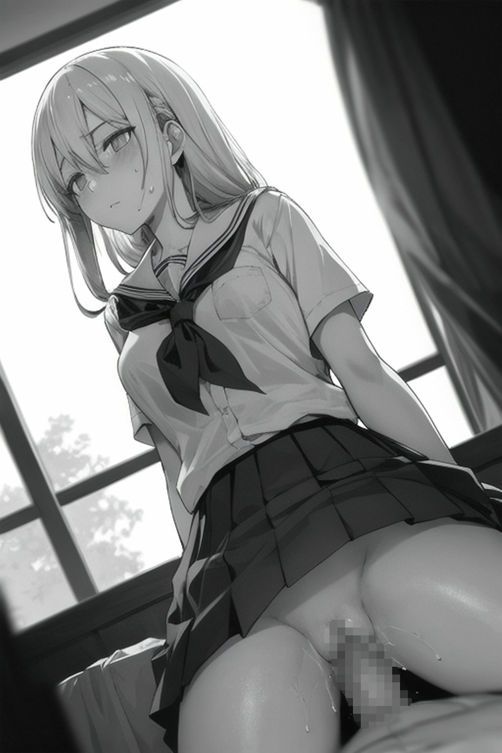 サンプル画像2:ライトノベルの挿絵風とってもエッチなイラスト集(くまとねこ屋) [d_544989]