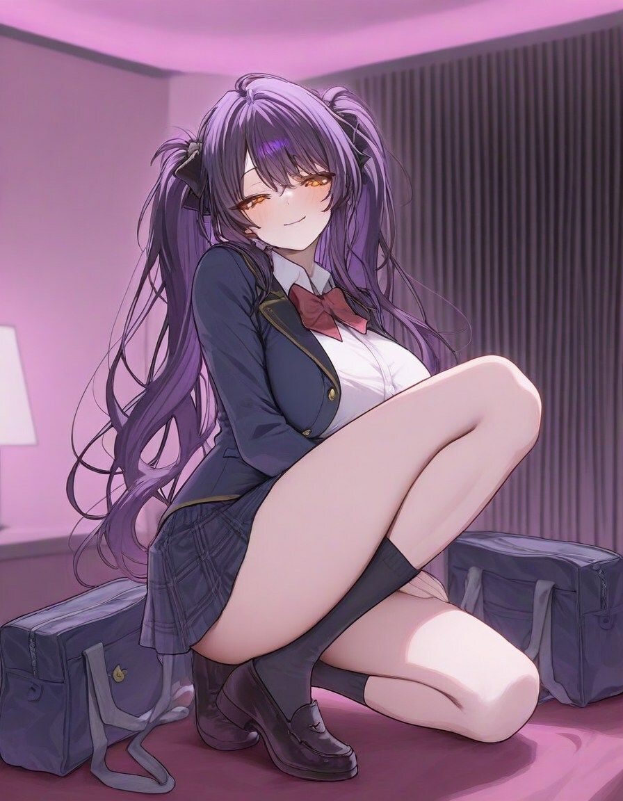 サンプル画像1:制服女子〜不思議ちゃんJKとラブホで連続生ハメ〜(実用性) [d_545065]