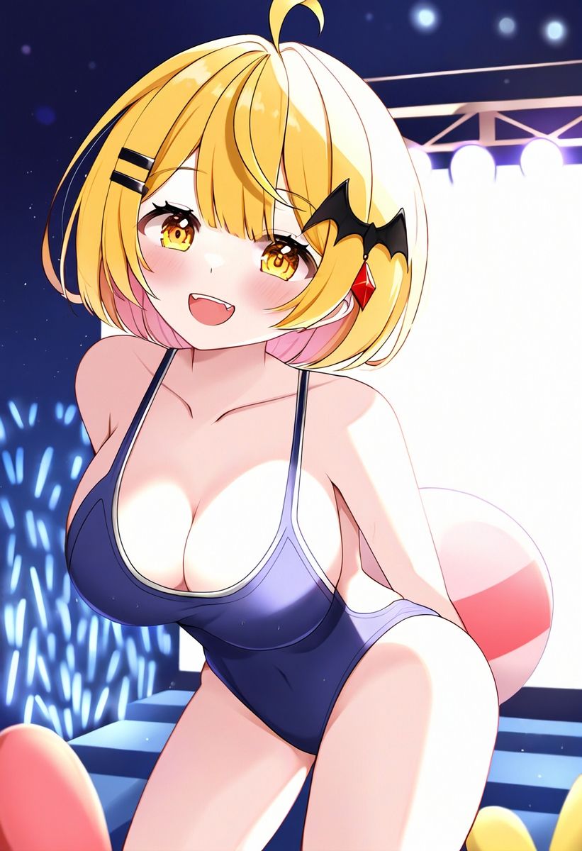 サンプル画像5:【買い切り版】バーチャル衣装故障で羞恥メルメル（English translation included）(しそぱろ@SISO_r18) [d_545142]