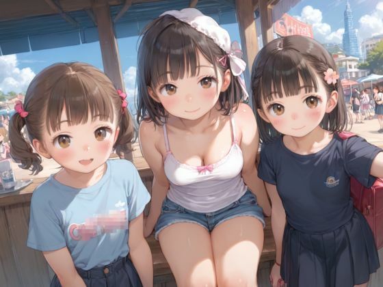 サンプル画像1:ロリっ子たちと種付け合宿(むちむちペンギン) [d_545166]