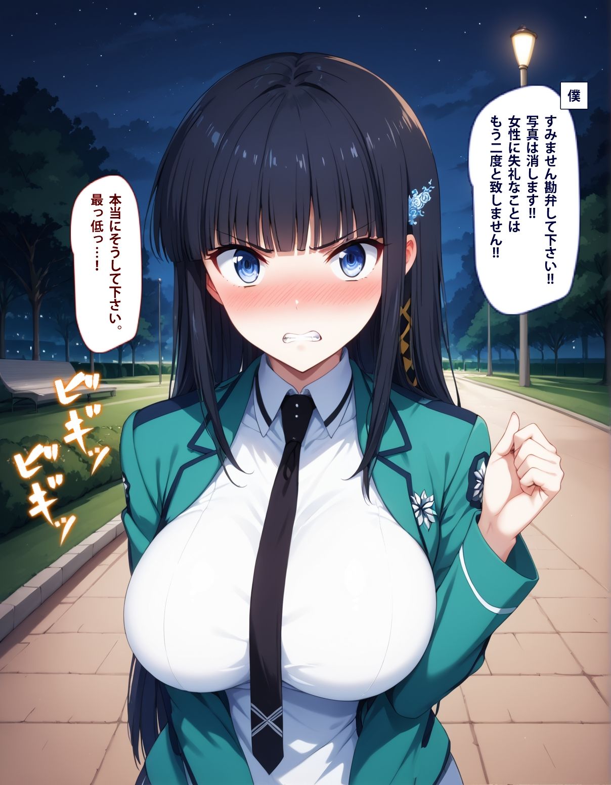 サンプル画像3:【体験版有】生オナホ狩猟調教レ●プ:司◯深雪(春巻きの海) [d_545183]