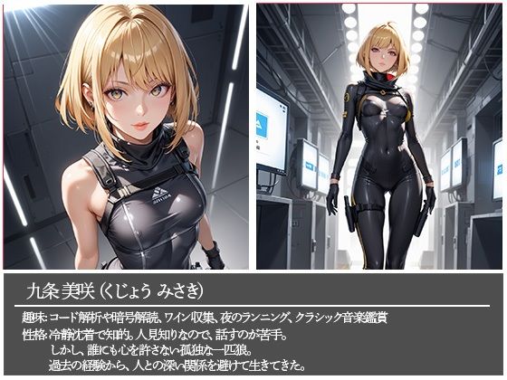 サンプル画像2:孤独の追跡者  獲物にされた女スパイ(寝取られマーケット) [d_545232]