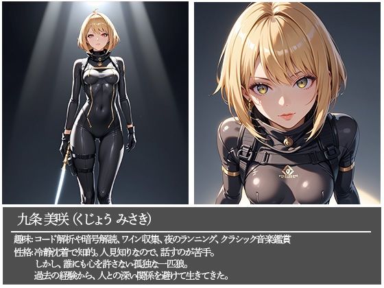 【エロ漫画】孤独の追跡者 獲物にされた女スパイ3