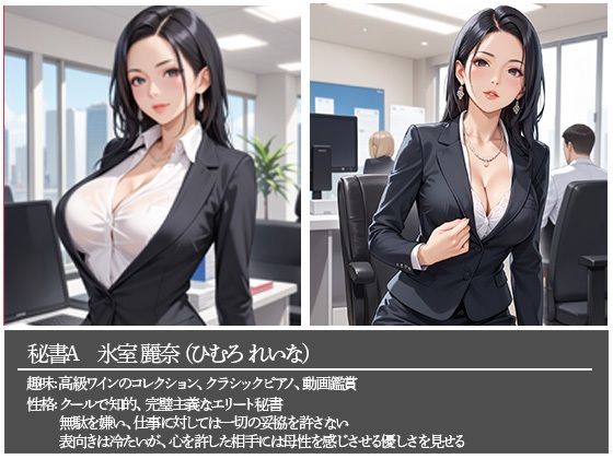 サンプル画像2:夜の接待会議  秘書の裏マニュアル(寝取られマーケット) [d_545244]