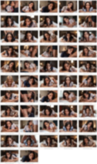 サンプル画像4:ハーフ顔ギャルのフェラチオ・イラマチオ特集（全52枚）(Jaga_ojisan) [d_545304]