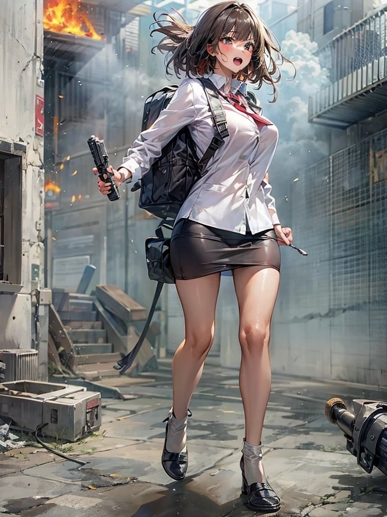 サンプル画像1:BATTLE ANGELS:戦場を駆ける美女たち【イラスト集】(夢幻出版【イラスト】) [d_545322]