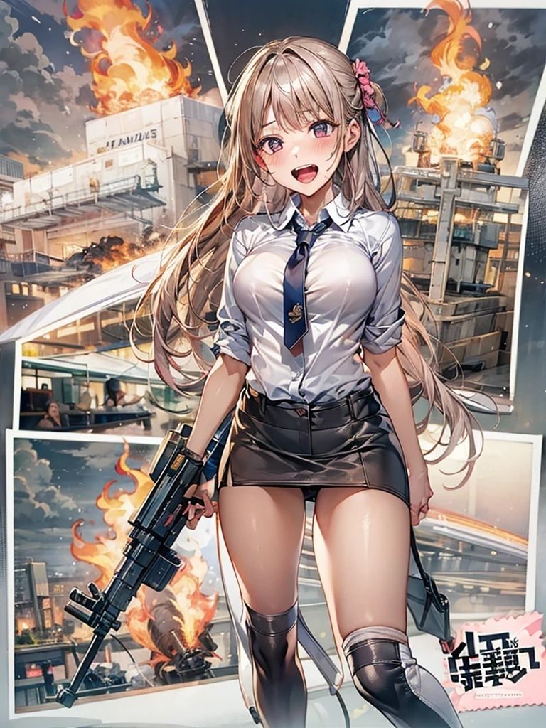 サンプル画像2:BATTLE ANGELS:戦場を駆ける美女たち【イラスト集】(夢幻出版【イラスト】) [d_545322]