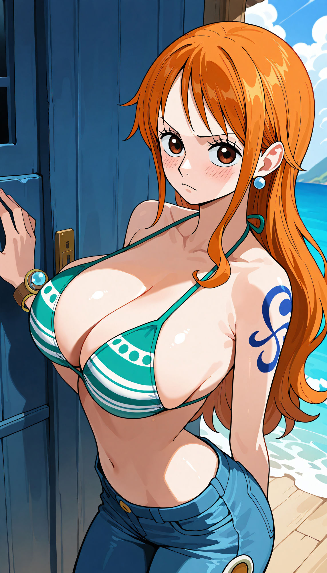 サンプル画像1:『ナミ（ONE PIECE）』のエッチなシーン500枚！（寝取られあり）(農地改革) [d_545328]