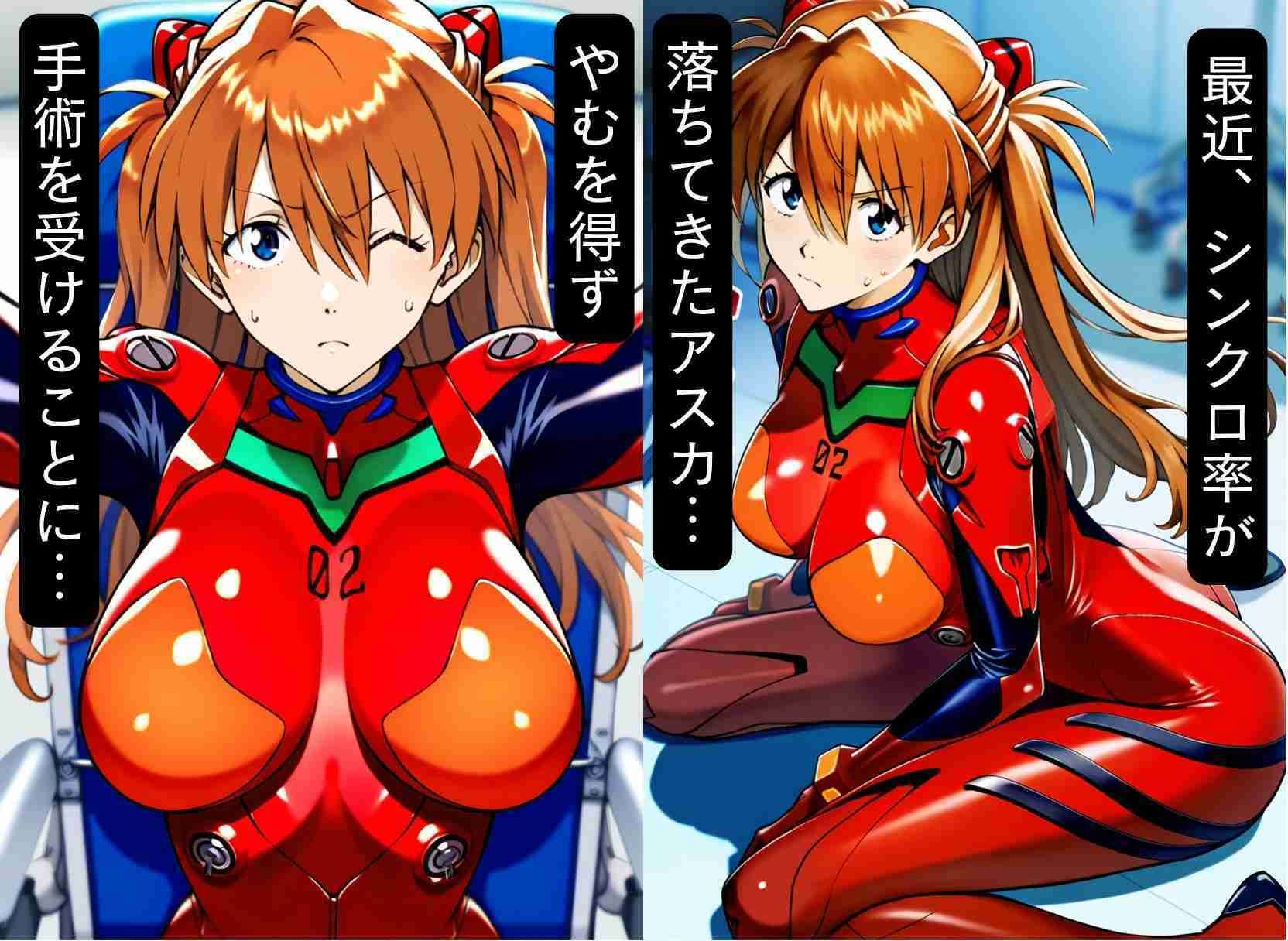 サンプル画像1:エヴァアスカ、ふたなり化で泣き顔＆アヘ顔アナル調教(シコリの森) [d_545334]