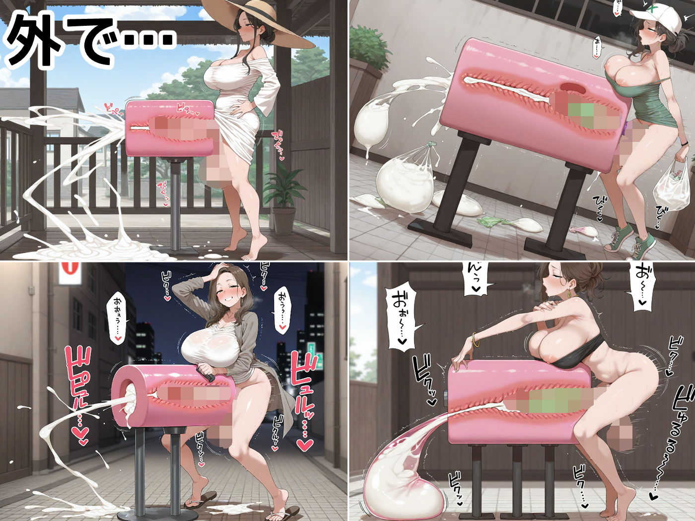 サンプル画像3:ふたなり擬牝台ランダムシチュエーションCG集(A2) [d_545345]