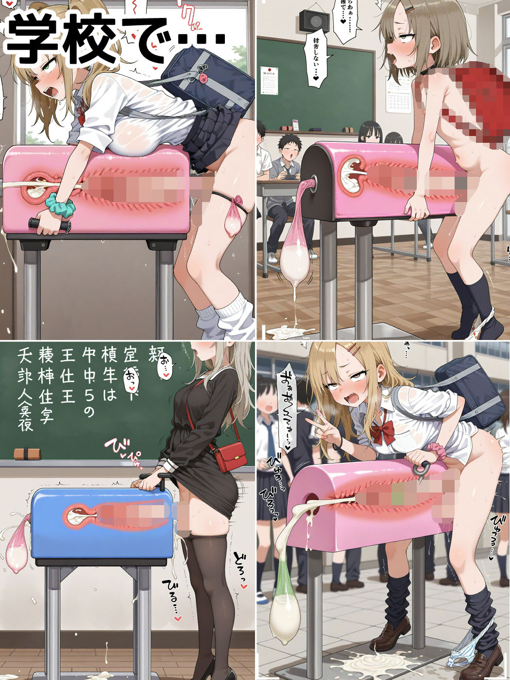 サンプル画像4:ふたなり擬牝台ランダムシチュエーションCG集(A2) [d_545345]