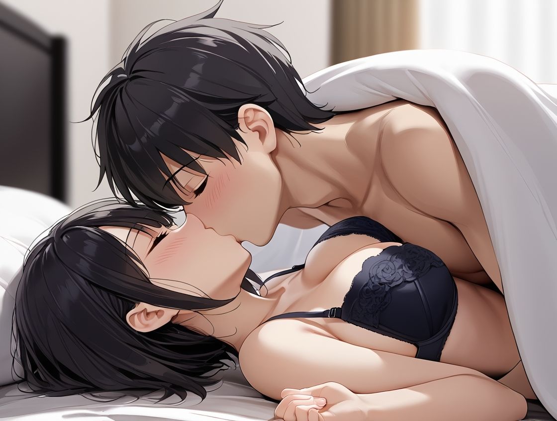 サンプル画像2:エロすぎ幼馴染に我慢できず揉んで揉んで咥えさせた(快楽天国) [d_545424]