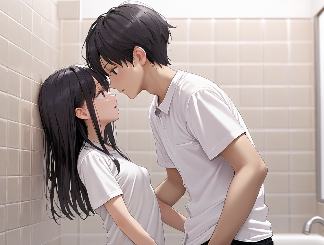 サンプル画像3:エロすぎ幼馴染に我慢できず揉んで揉んで咥えさせた(快楽天国) [d_545424]