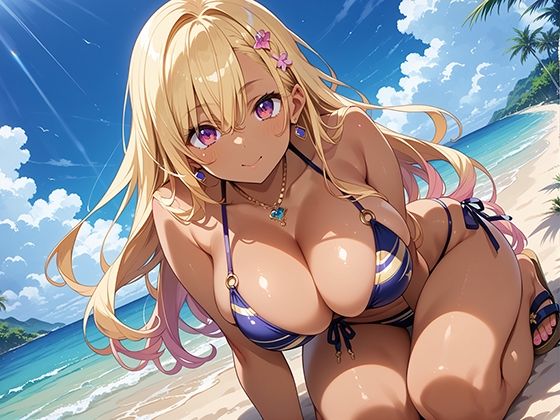 サンプル画像2:どすけべギャル登場！ビシャビシャのおま●こ(マジカルきなこ) [d_545598]