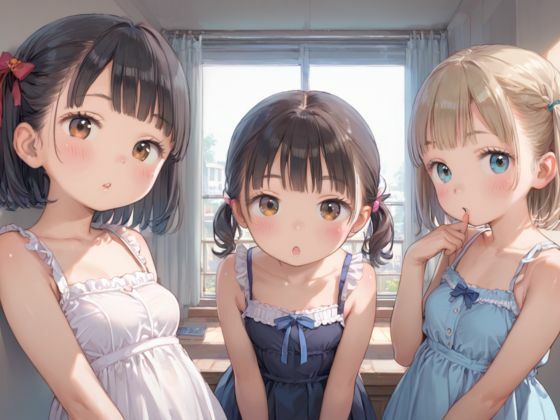 ロリっ子たちと乱交セックス_0
