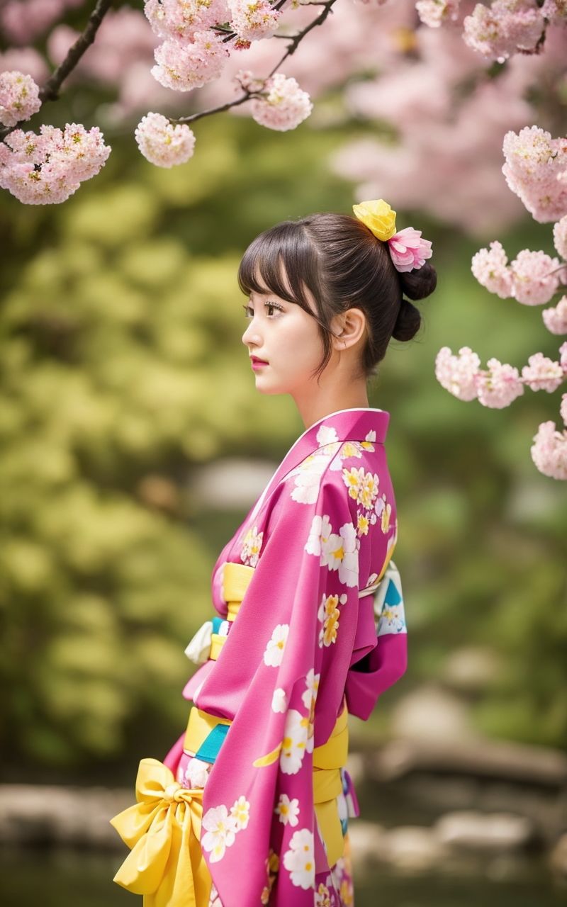 サンプル画像2:AI美女写真集┃和服の美女(AI美女写真集┃清楚な大人) [d_545653]