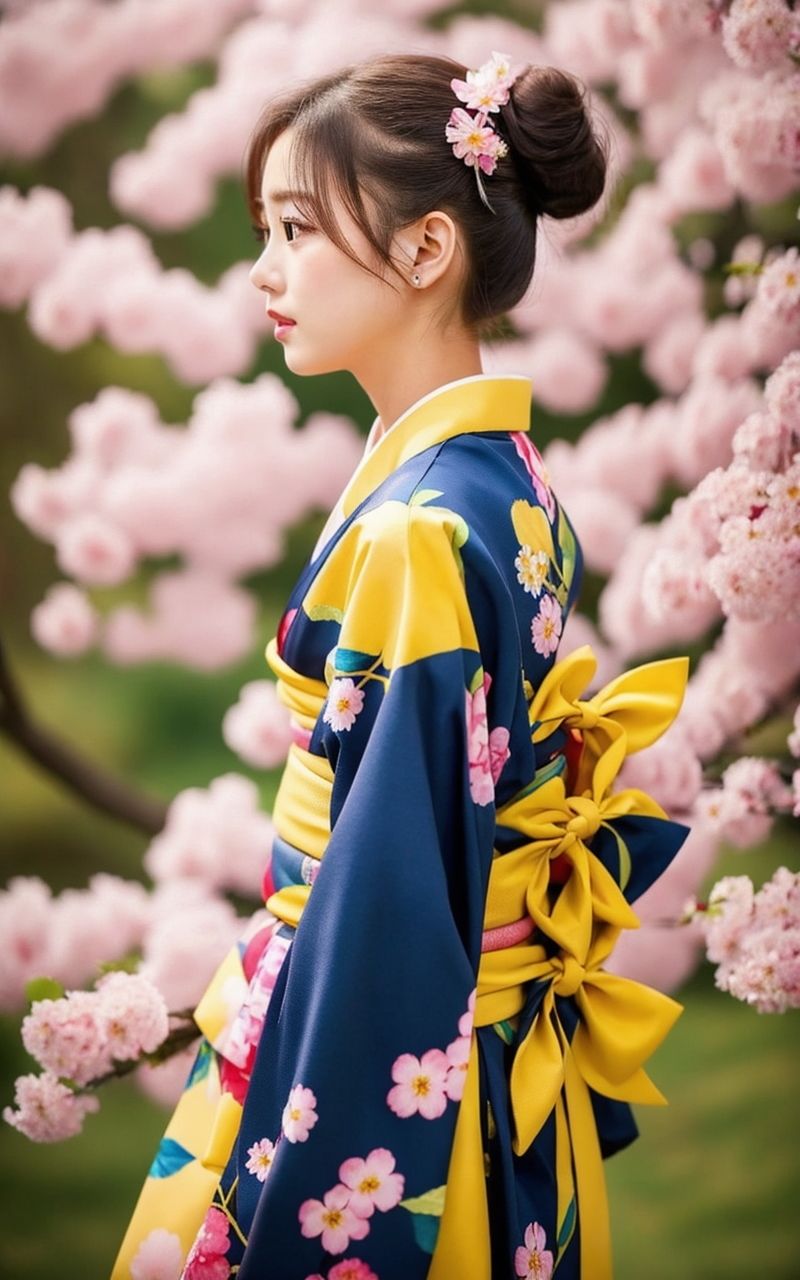 サンプル画像5:AI美女写真集┃和服の美女(AI美女写真集┃清楚な大人) [d_545653]