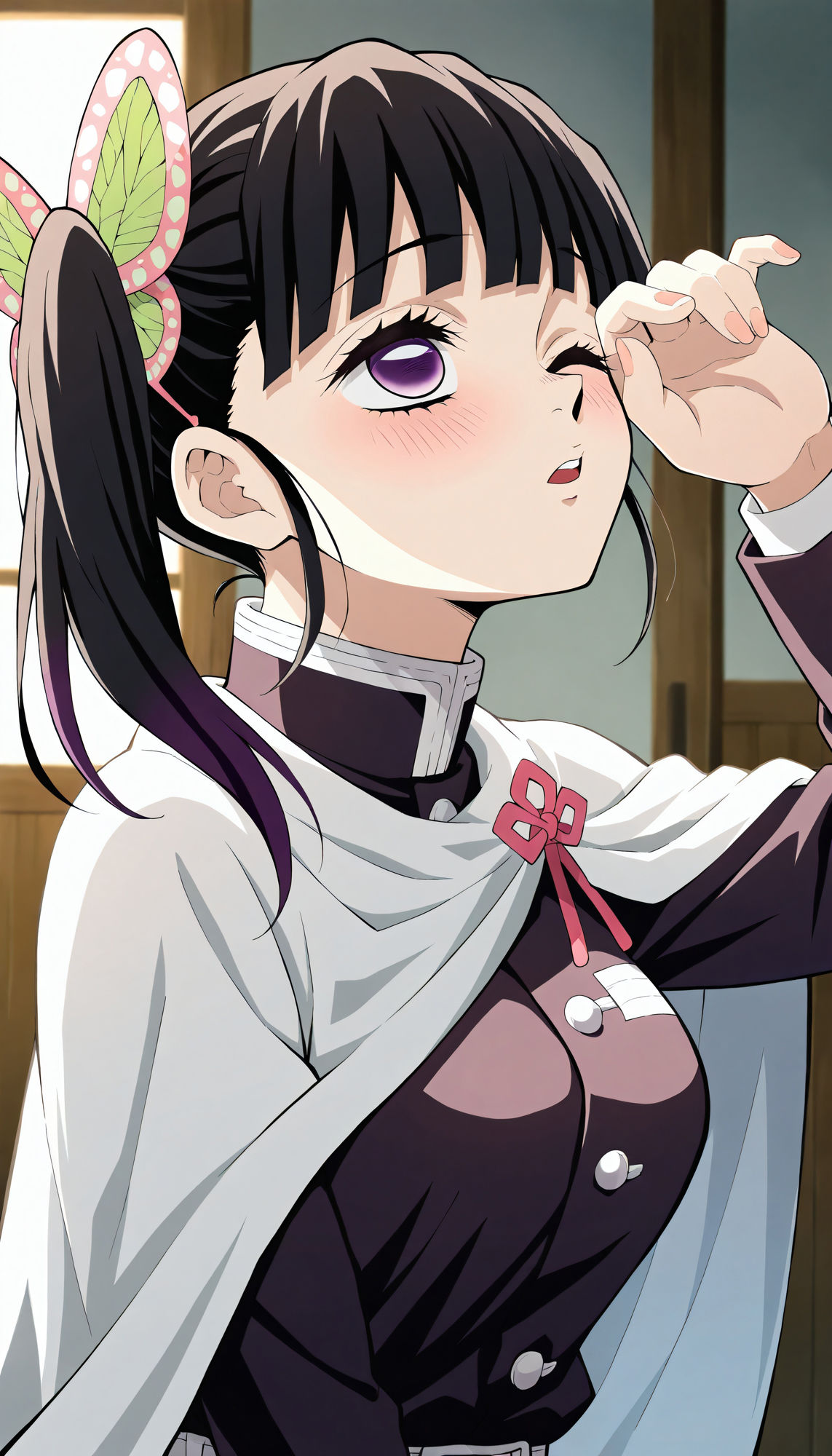 サンプル画像1:『栗花落カナヲ（鬼滅の刃）』のエッチなシーン500枚！（寝取られあり）(農地改革) [d_545695]