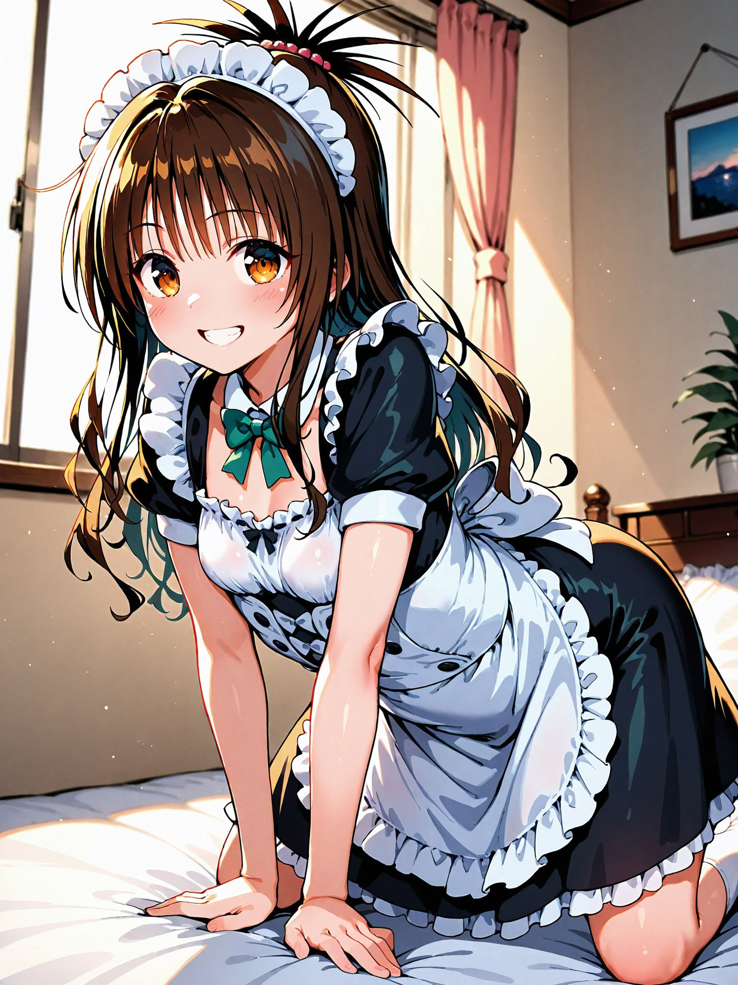 サンプル画像1:ヒロイン即えっち 結●美柑 メイド編(ものとーん) [d_545770]