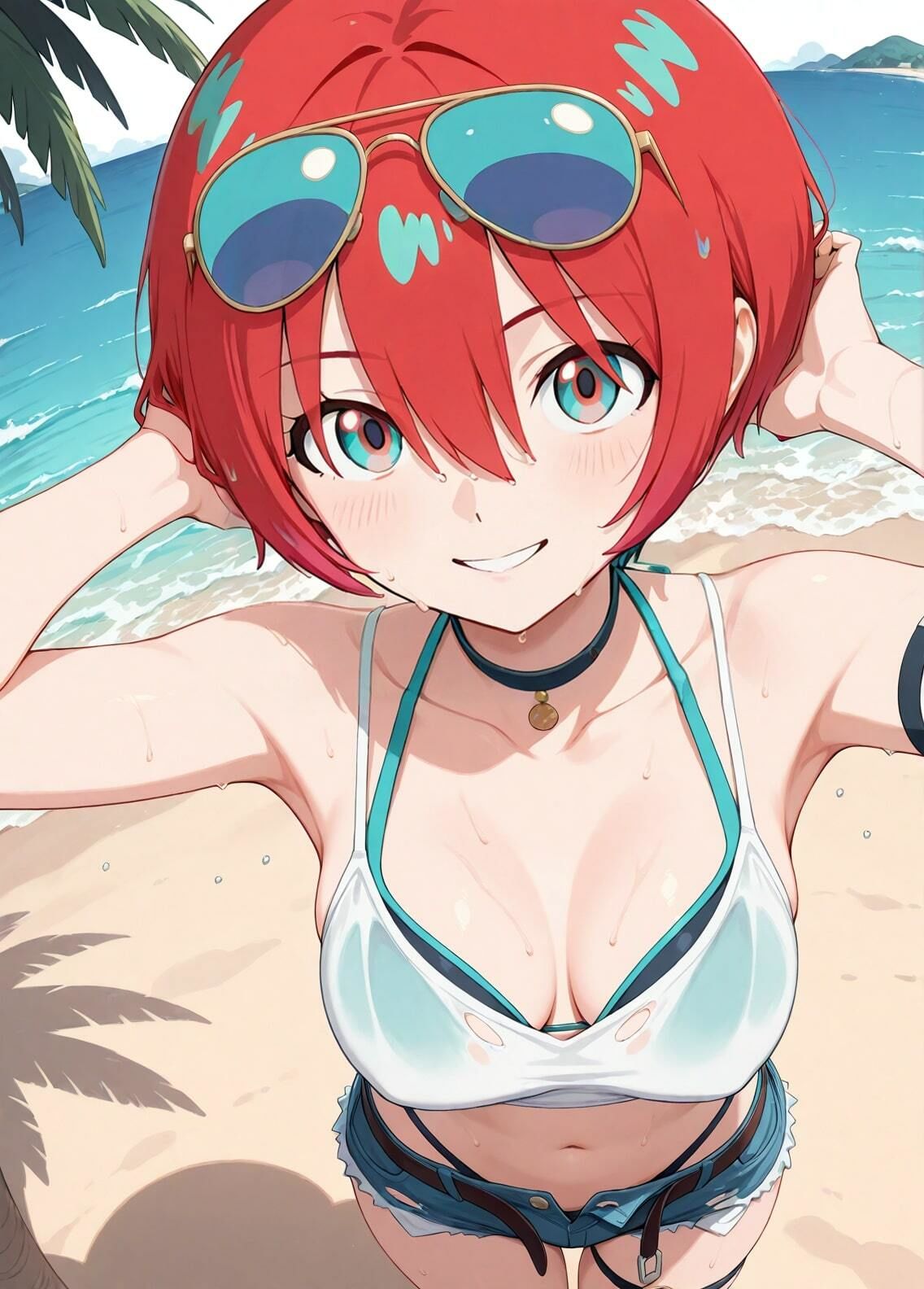 サンプル画像1:「機動戦士Gundam GQuuuuuuX」アマテ・ユズリハ セクシー写真集4（全500枚）(人の海) [d_545800]