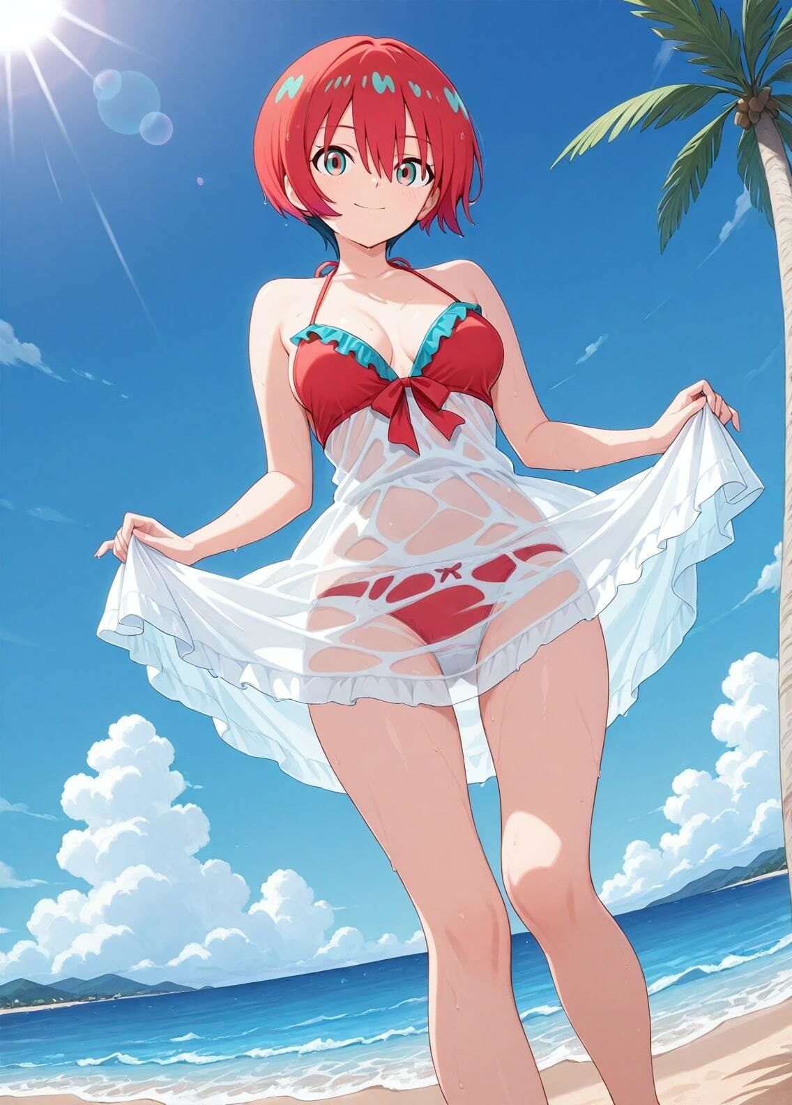 サンプル画像2:「機動戦士Gundam GQuuuuuuX」アマテ・ユズリハ セクシー写真集4（全500枚）(人の海) [d_545800]