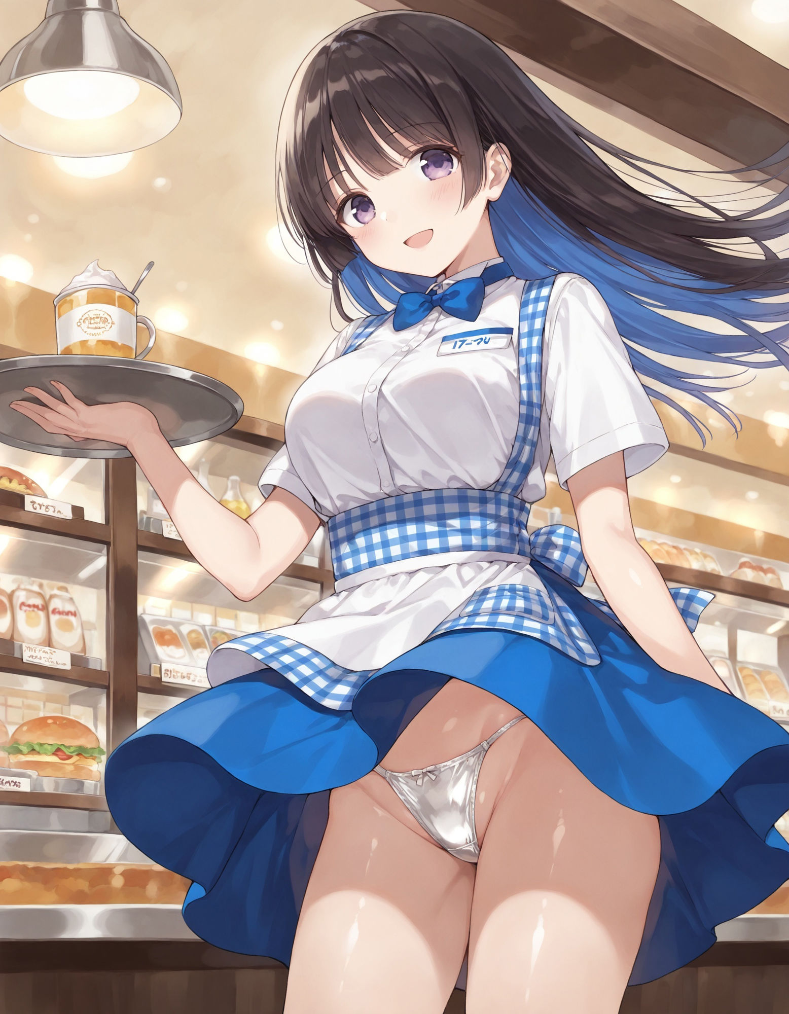 サンプル画像1:ウェイトレスのパンチラ(D.P.H.) [d_545845]