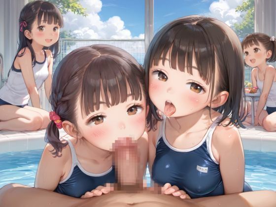 ロリっ子たちと水泳授業 画像4