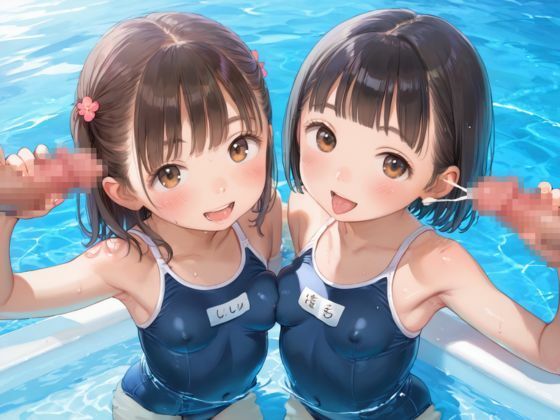 ロリっ子たちと水泳授業 画像6