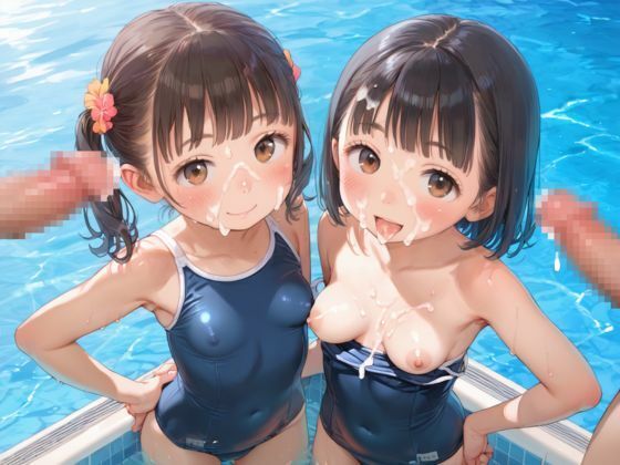 ロリっ子たちと水泳授業 画像10