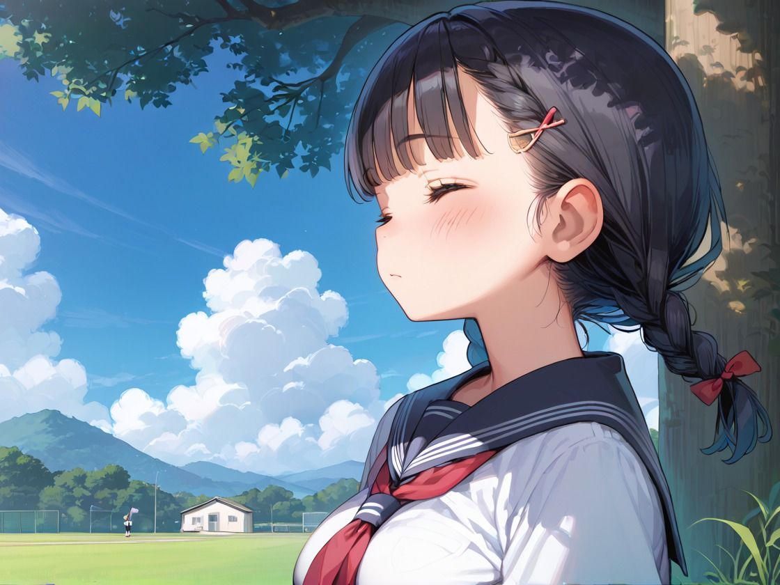 サンプル画像1:ロリ巨乳少女の淫らな性活(くみん) [d_545965]