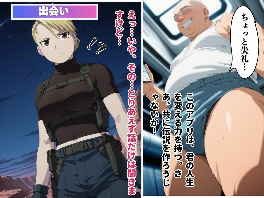 サンプル画像5:軍服の下の淫らな本性(三日坊主出版) [d_545993]