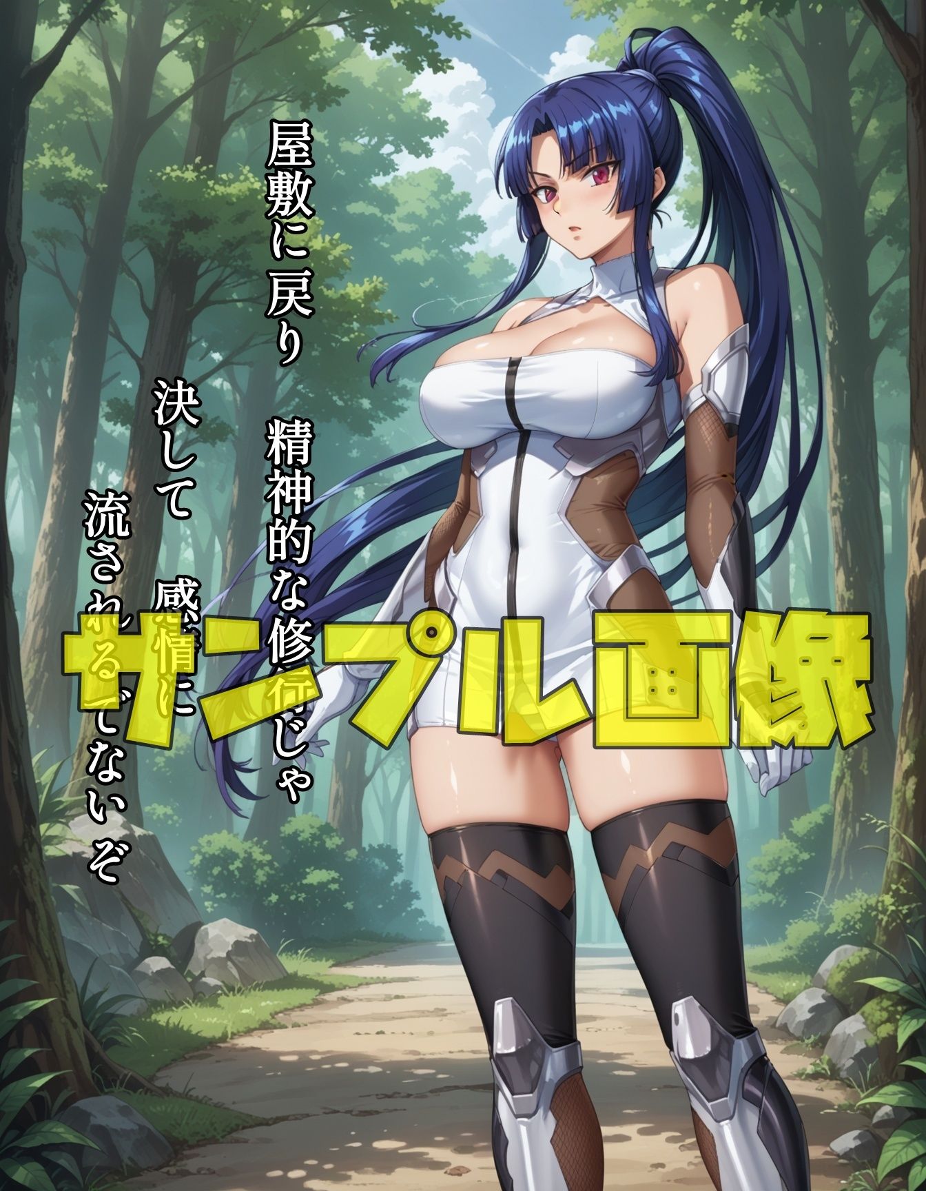 サンプル画像1:対魔忍さんの精神的修行(ツチノコ工房) [d_546000]