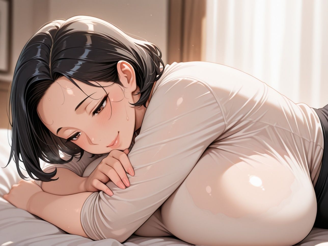 サンプル画像2:性癖逆転媚薬を注入されてチ○ポでイカされまくって廃人になってしまうむちむち爆乳熟女(シェルアンドハウンド) [d_546061]