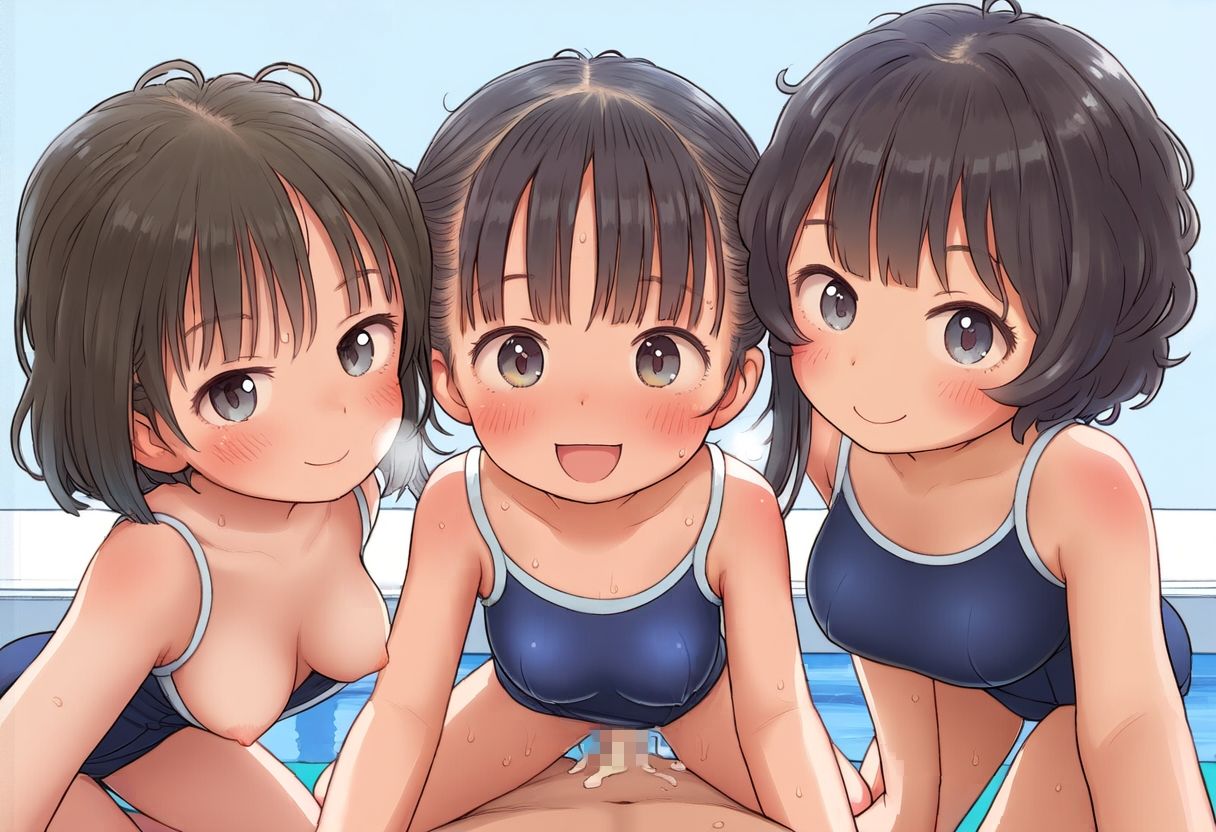 巨乳ひよこのハーレム学園 潮スイカ エロ画像6