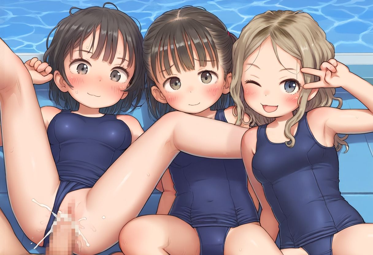 巨乳ひよこのハーレム学園 潮スイカ エロ画像9