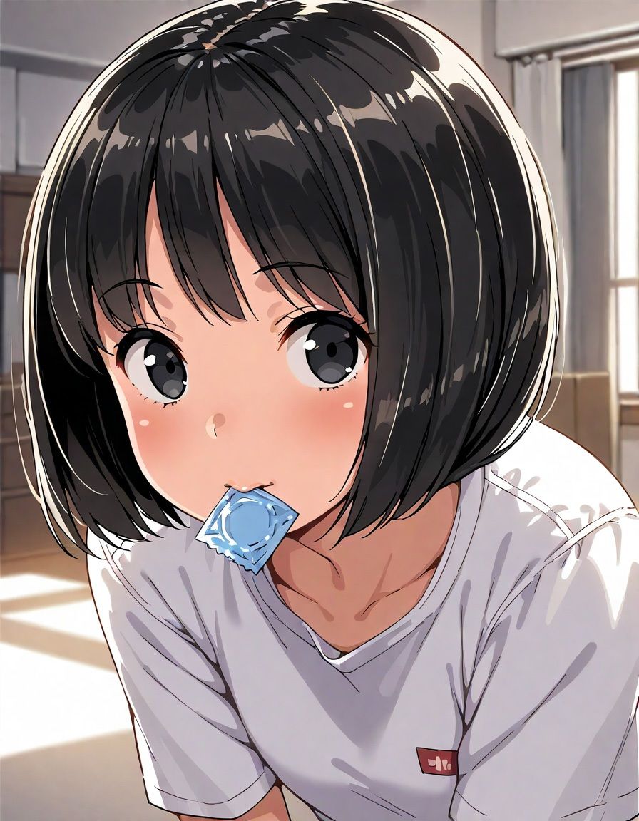 サンプル画像2:クラスの一軍女子と教室で(ぺらぺら亀さん) [d_546211]