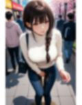 花見会場おもらし イラスト版