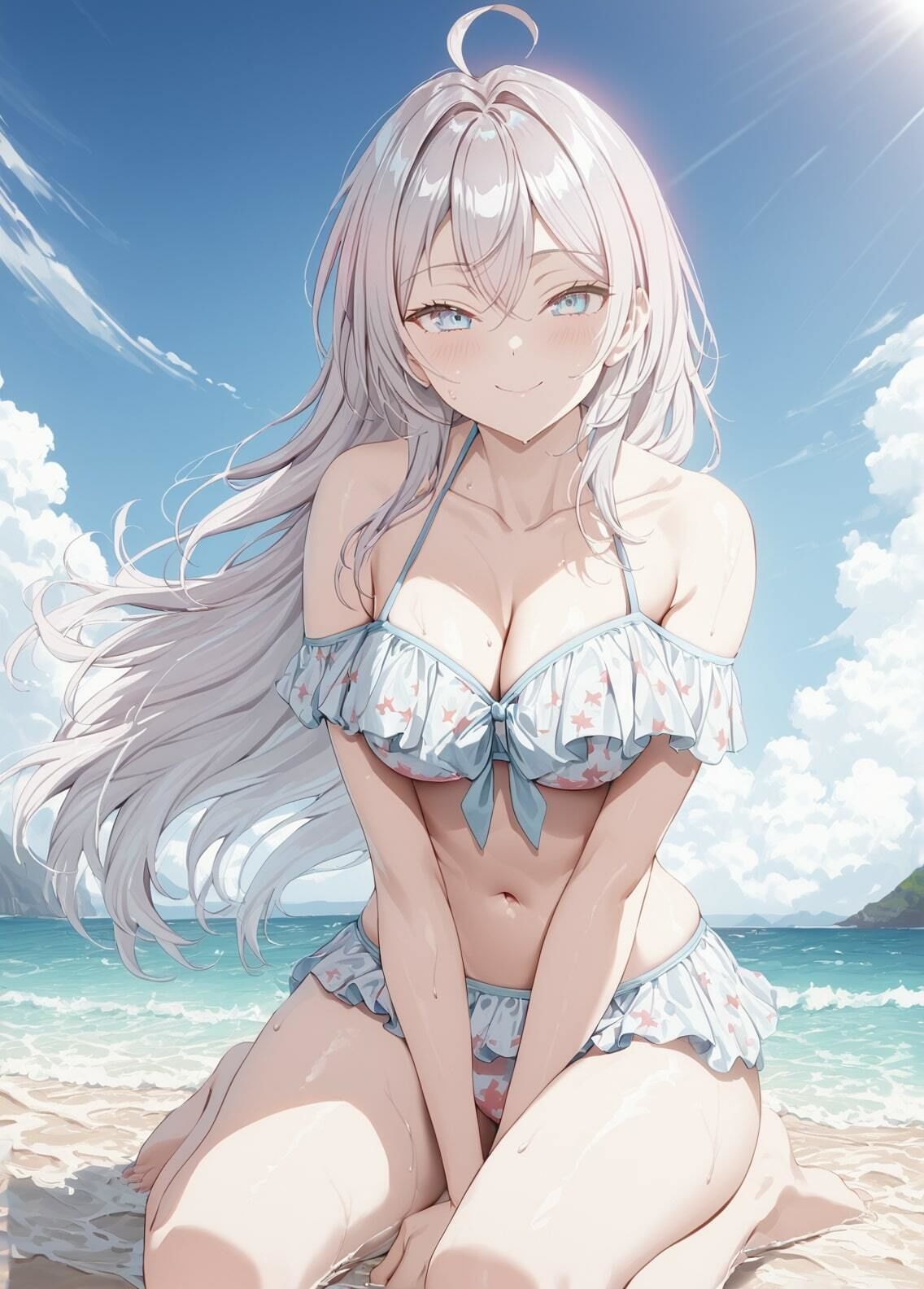 サンプル画像1:「時々ボソッとロシア語でデレる隣のアーリャさん」アリサ・ミハイロヴナ・九条セクシー写真集8（全500枚）(人の海) [d_546227]