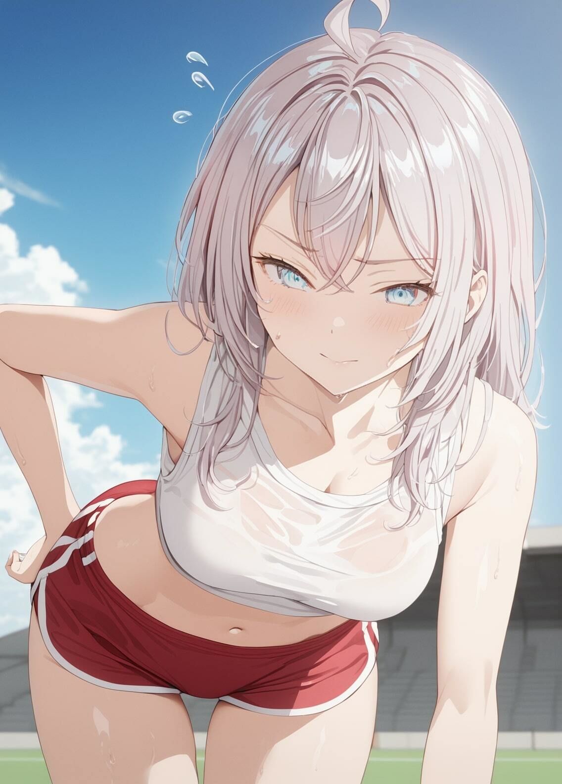 サンプル画像4:「時々ボソッとロシア語でデレる隣のアーリャさん」アリサ・ミハイロヴナ・九条セクシー写真集8（全500枚）(人の海) [d_546227]