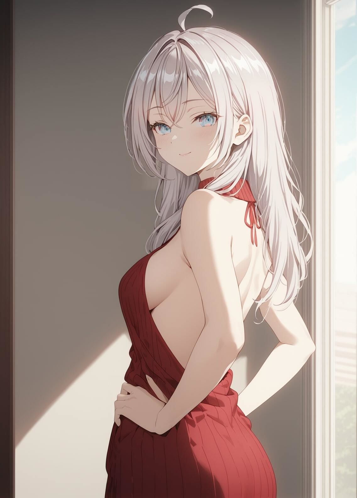 サンプル画像5:「時々ボソッとロシア語でデレる隣のアーリャさん」アリサ・ミハイロヴナ・九条セクシー写真集8（全500枚）(人の海) [d_546227]