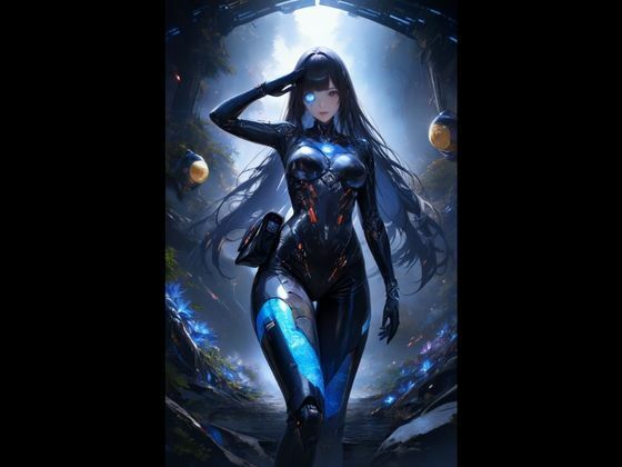 サンプル画像1:幻想的機械女子  01(tyobirin) [d_546237]