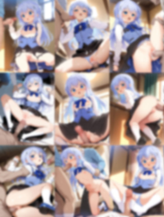 サンプル画像2:【ご〇うさ】3キャラクター★500枚★着衣フェチ★(W〇姦シリーズ) [d_546255]